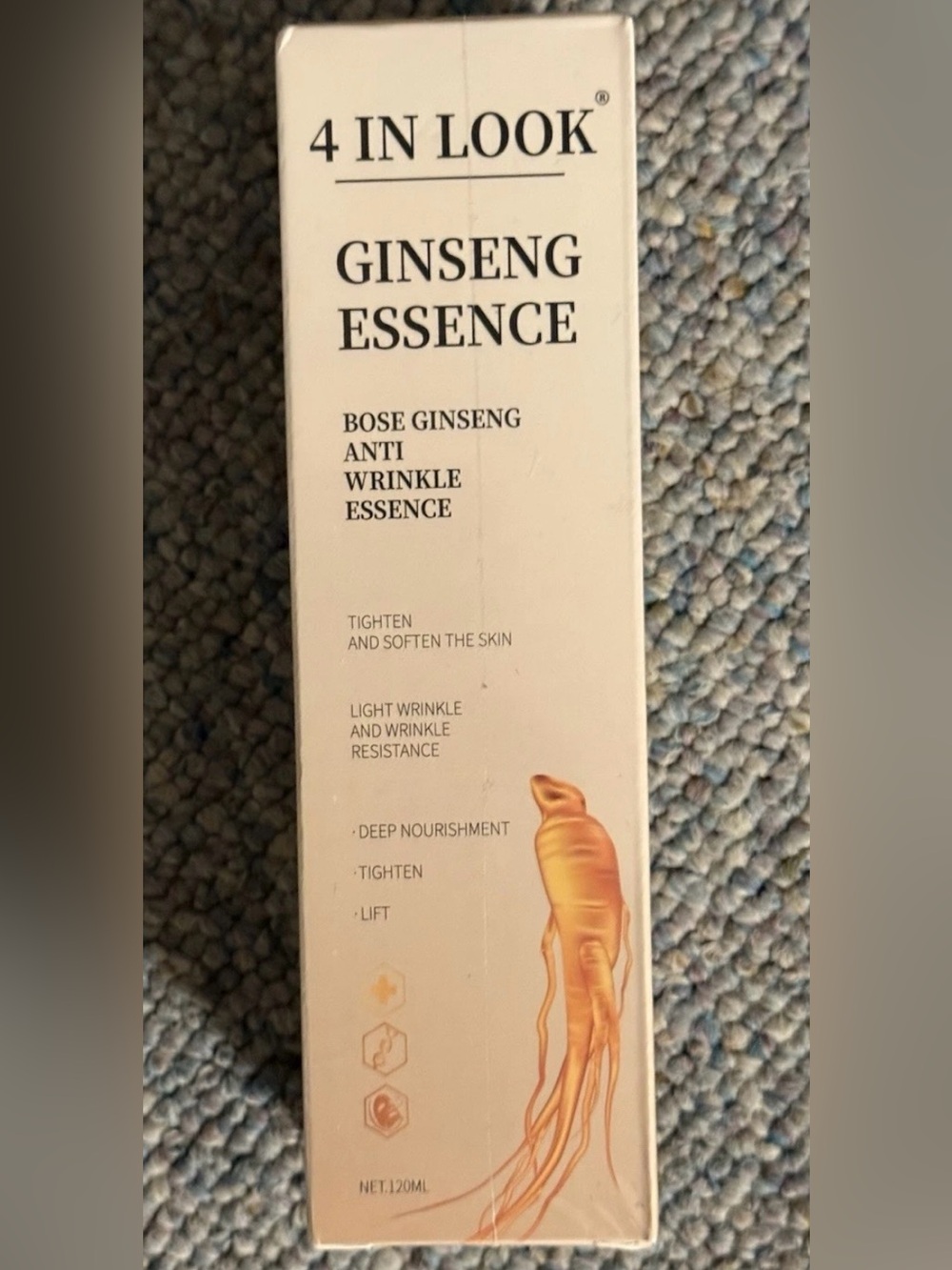 4 IN LOOK Ginseng Essence Anti-Wrinkle Serum | Exp.01/2028 130ml